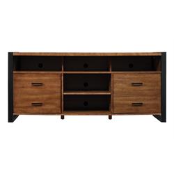 Burch finish tv stand, hold 70" tv TC63-50005-Z380 Image